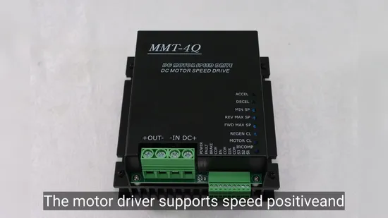 Servo Motor and Driver High Efficiency